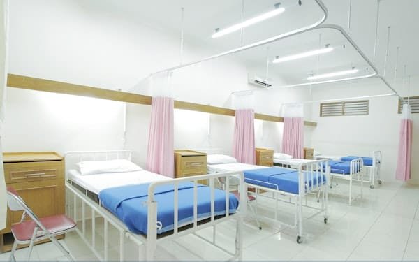 Caring Doctor with Dialysis Patient