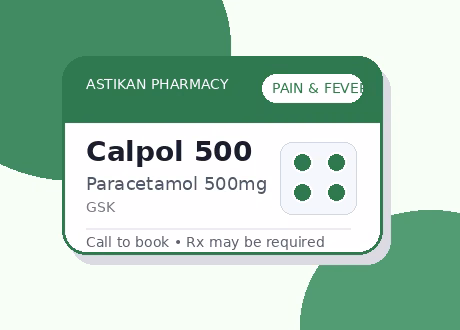 Calpol 500 medicine pack