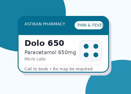 Dolo 650 medicine pack